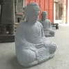 Artikelbild 2 des Artikels “Sitzender Buddha, Japaner, 86 cm Höhe, Naturstein (Flussstein), Steinmetzarbeiten. Naturstein, Grau “
